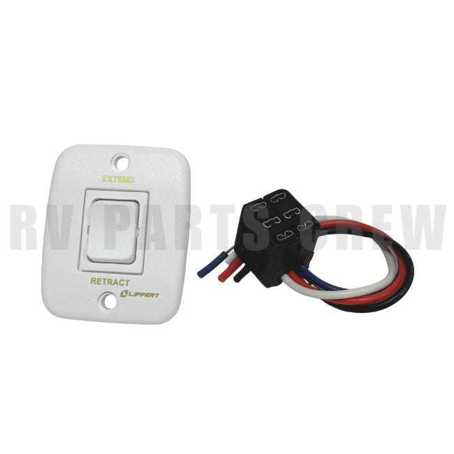 Jayco RV Lippert 285499 Awning Switch Kit White 0224124 | RV Parts Crew, OEM Replacement RV Parts