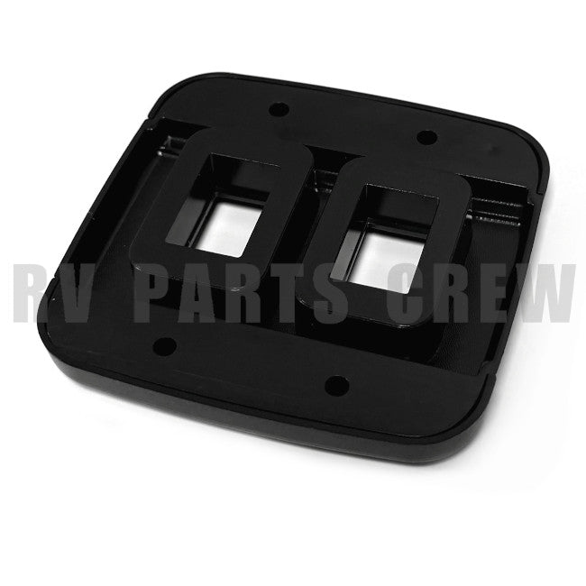 Jayco RV Dual Switch Mounting Plate Black 0217341 | RV Parts Crew, OEM Replacement RV Parts