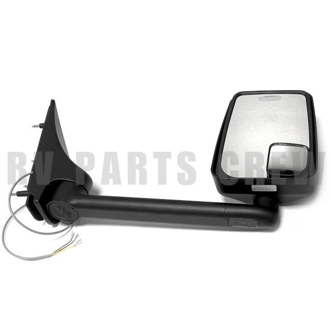 Jayco RV Velvac Mirror Head Assembly Black, Curbside (RH) 0231539 | RV Parts Crew, OEM Replacement RV Parts